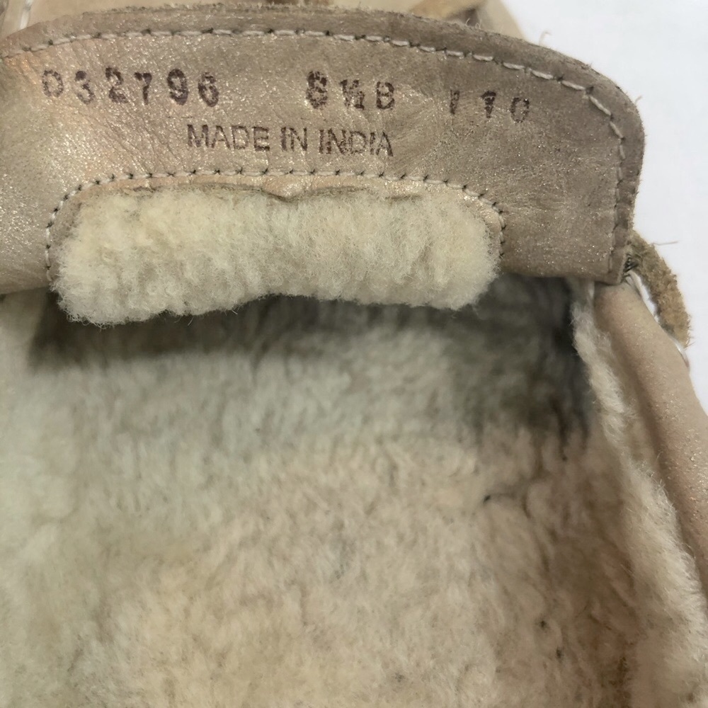 Cole Hann Gold Moccasin slippers shoes - Picture 7 of 10